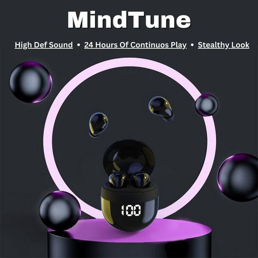 Mind Tune - Mini Portable Touch Bluetooth Headphones